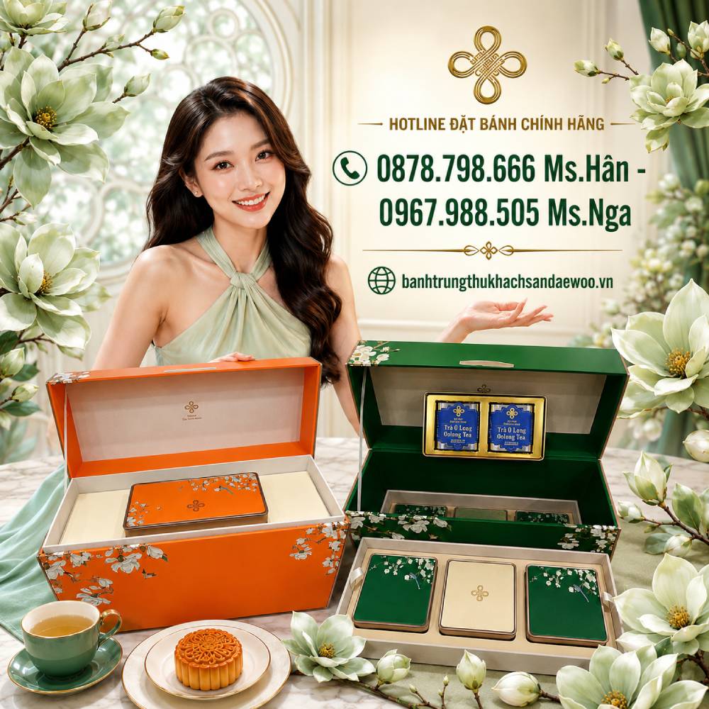 bánh trung thu khách sạn Daewoo