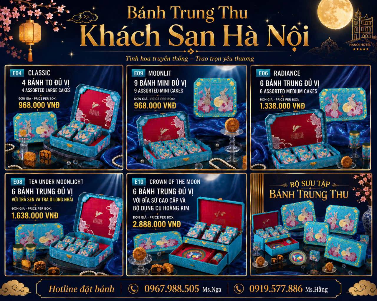 bánh Trung Thu khách sạn Hà Nội bánh Trung Thu khách sạn Hà Nội